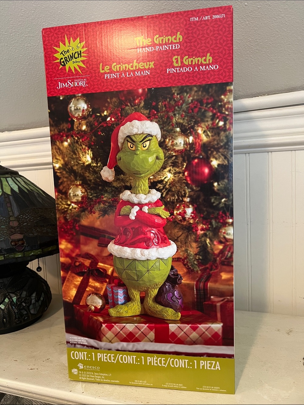 Jim Shore The Grinch hand painted 20”